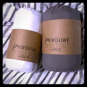 Cal King 4 Piece Sheet Set